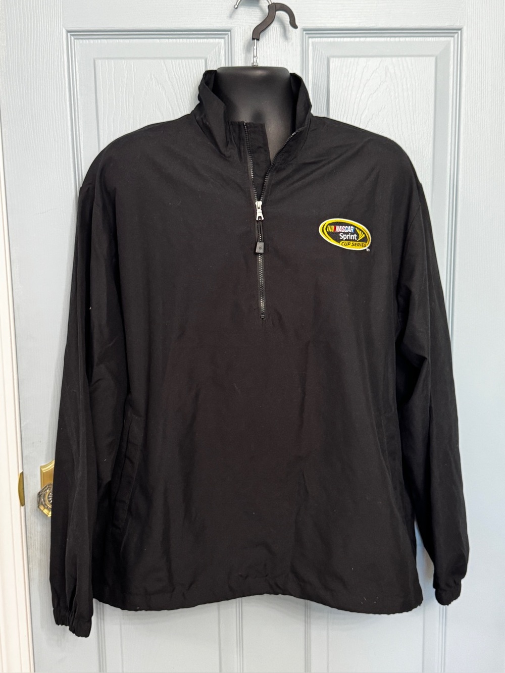 NASCAR Sprint Cup Series North End 1/4 Zip Windbreaker Pullover Jacket Large